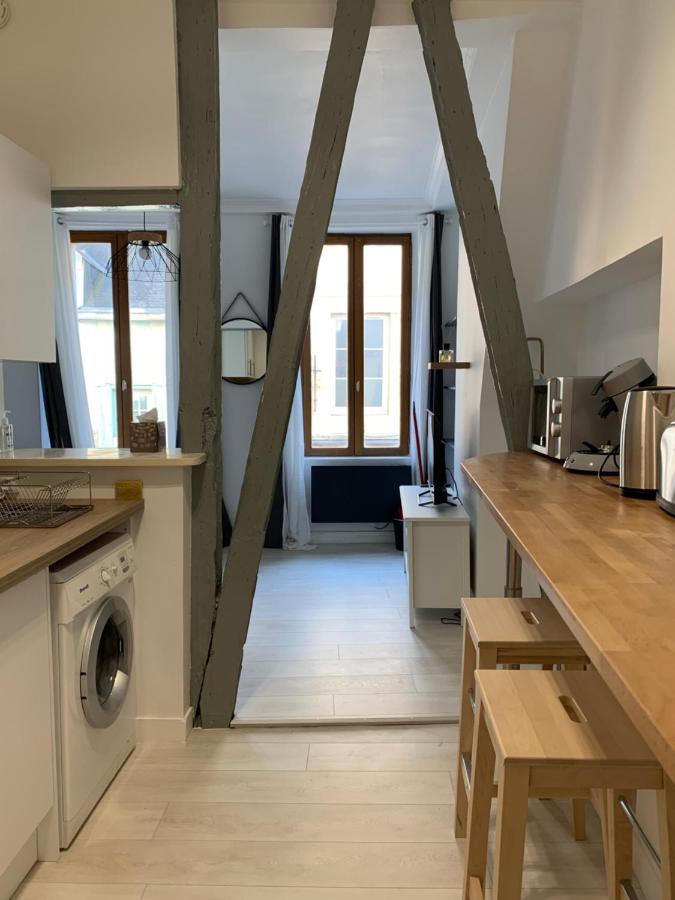 Apartament Charmant F2 Centre Ville De Rouen Zewnętrze zdjęcie